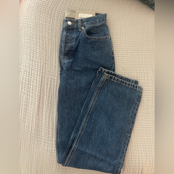 NWT Everlane ’90s Cheeky Jean In Deep Atlantic - Picture 3 of 6